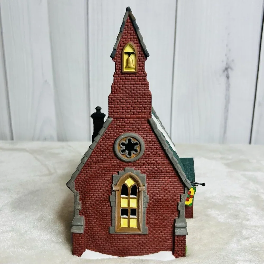 Dept 56 Dudden Cross Church 1995 Retired Heritage Dickens Village NEW 5834-3